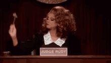 Judge Rudy Rupaul GIF