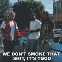 We Dont Smoke That Shit Its Tgod Wiz Khalifa GIF - We Dont Smoke That Shit Its Tgod Wiz Khalifa Bammer Song GIFs