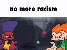 No More Racism Handshake GIF
