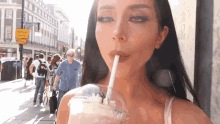 Sip Drinking GIF - Sip Drinking Frappe GIFs