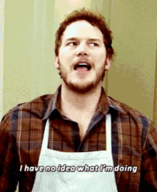 I Have No Idea What Im Doing Andy Dwyer GIF - I Have No Idea What Im Doing Andy Dwyer Parks And Rec GIFs