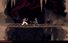 Prince Of Persia 2 The Shadow And The Flame Skeleton GIF - Prince Of Persia 2 The Shadow And The Flame The Shadow And The Flame Skeleton GIFs