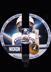 a rockets alliance logo with a person wearing a mask