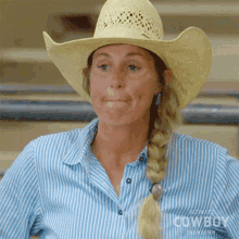 Speechless Jennifer Hudgins GIF - Speechless Jennifer Hudgins Ultimate Cowboy Showdown GIFs
