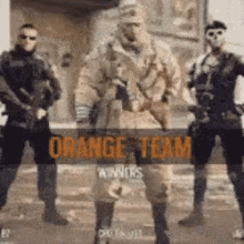 Orange Team Fight GIF