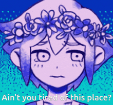 Omori Arent You Tired Of This Place GIF - Omori Arent You Tired Of This Place Tired Of This Place GIFs