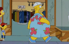 Homer Simpson Walking GIF - Homer Simpson Walking Fat GIFs