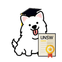 Dog Graduation Sticker