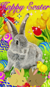 Happyeaster Easter Bunny GIF - Happyeaster Easter Easter Bunny GIFs