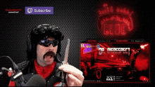 Doctor Disrespect Lick GIF - Doctor Disrespect Lick The Doc GIFs