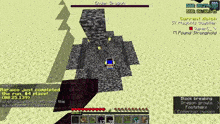 a screenshot of a minecraft game shows that the player has just completed a run
