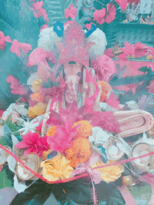 a picture of a statue of a deity with the number b612 in the corner