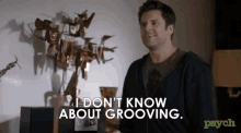 Shawn Spencer James Roday GIF - Shawn Spencer James Roday Groove GIFs