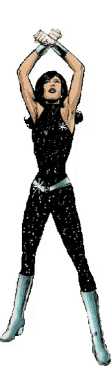 Donna Troy Dark Star GIF - Donna Troy Dark Star Glitter GIFs