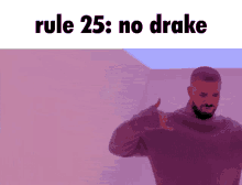 Rule25 No Drake GIF - Rule25 No Drake Drake GIFs