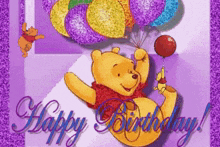 Winnie The Pooh Happy Birthday GIF - Winnie The Pooh Happy Birthday GIFs