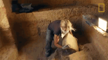 Lifting The Stone Lost Treasures Of Egypt GIF