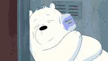 Rubbing Ice Bear GIF - Rubbing Ice Bear We Bare Bears GIFs