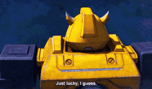 Transformers Bumblebee GIF - Transformers Bumblebee Just Lucky GIFs