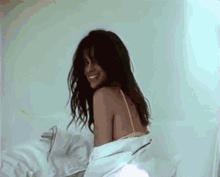 Camila Pillow Fight GIF