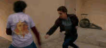 Miguel Vs Robby Double Kick GIF - Miguel Vs Robby Double Kick Punch GIFs