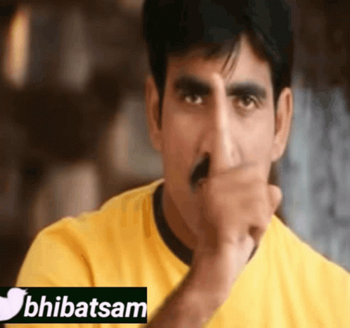 Bhibatsam Ravi Teja GIF - Bhibatsam Ravi Teja Warning GIFs