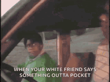 When Your White Friend Says Something Outta Pocket Omg GIF - When Your White Friend Says Something Outta Pocket Omg Shy GIFs