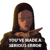Youve Made A Serious Error Tetra Sticker - Youve Made A Serious Error Tetra Sorceress Stickers