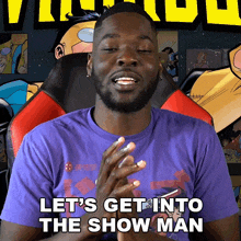Let'S Get Into The Show Man Mark Philips GIF - Let'S Get Into The Show Man Mark Philips Rdcworld1 GIFs
