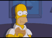 Homer Simpson Waffles GIF
