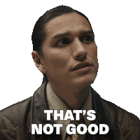 a man says that 's not good in a sticker