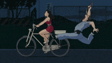 Pom Poko Bicycle GIF - Pom Poko Bicycle Surprised GIFs