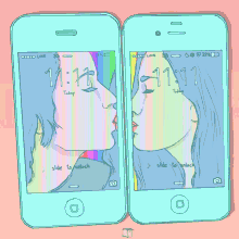 Slide To Unlock Kiss GIF - Slide To Unlock Kiss Cellphone GIFs