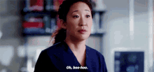 Greys Anatomy Cristina Yang GIF - Greys Anatomy Cristina Yang Oh Boo Hoo GIFs