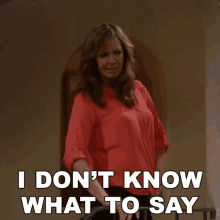 I Dont Know What To Say Bonnie GIF - I Dont Know What To Say Bonnie Allison Janney GIFs