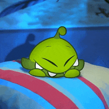 Relieved Om Nom GIF - Relieved Om Nom Cut The Rope GIFs