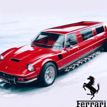 Ferrari Limousine GIF - Ferrari Limousine Stretch Limousine GIFs