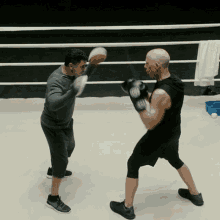 boxing george stax jk simmons goliath punching