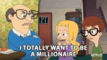 I Totally Want To Be A Millionaire Want To Be Rich GIF