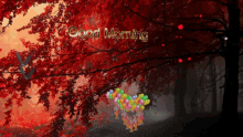 Good Morning Balloons GIF - Good Morning Balloons Trees GIFs
