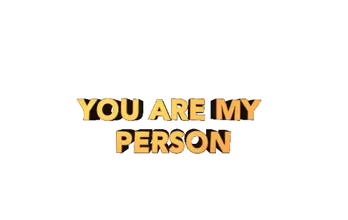 You Are My Person Mine Sticker - You Are My Person My Person Mine Stickers