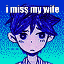 Omori Hero I Miss My Wife GIF - Omori Hero I Miss My Wife Miss You GIFs
