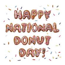 National Donut Day GIF