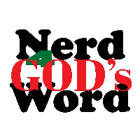 Nerd God'S Word Sticker