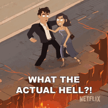 What The Actual Hell Reagan Ridley GIF - What The Actual Hell Reagan Ridley Inside Job GIFs