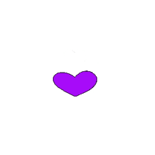 heart hearts purple purple hearts love you