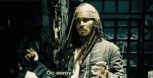 Go Away Jack Sparrow GIF - Go Away Jack Sparrow GIFs