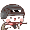 Cute Gun Sticker - Cute Gun Chibi Cat Stickers