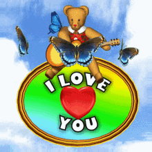 i love you i love u luv u teddy bear love love heart