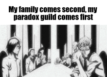My Family Comes Second My Paradox Guild Comes First Arrancar GIF - My Family Comes Second My Paradox Guild Comes First Paradox Arrancar GIFs